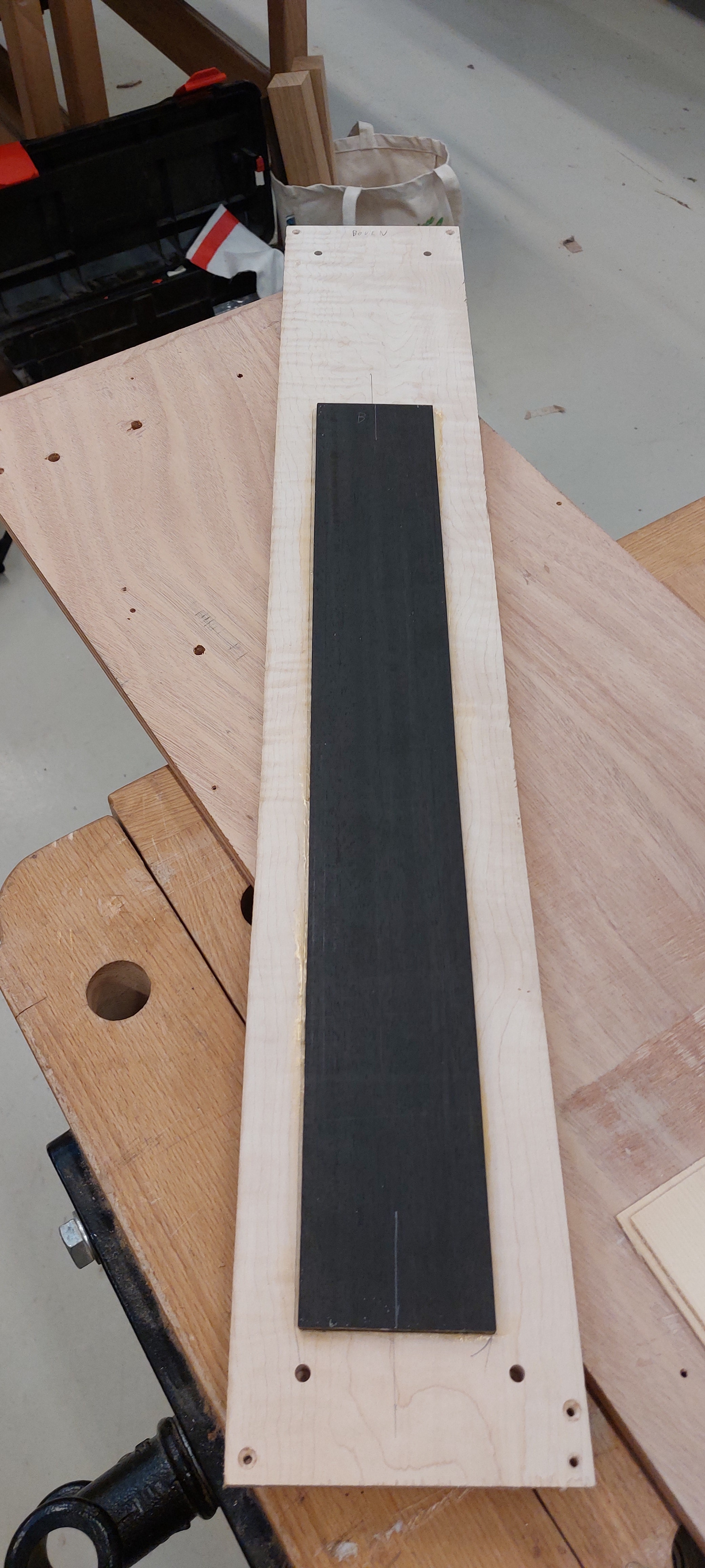 wood-burning telecaster